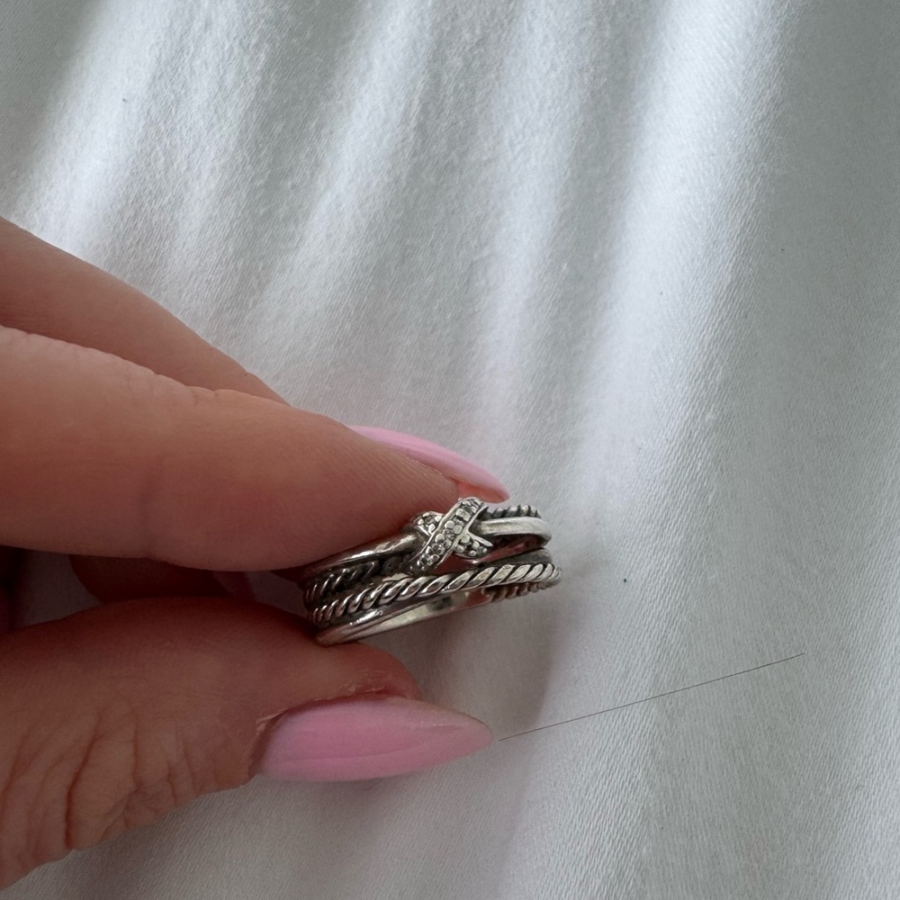 David Yurman X Crossover Band Ring